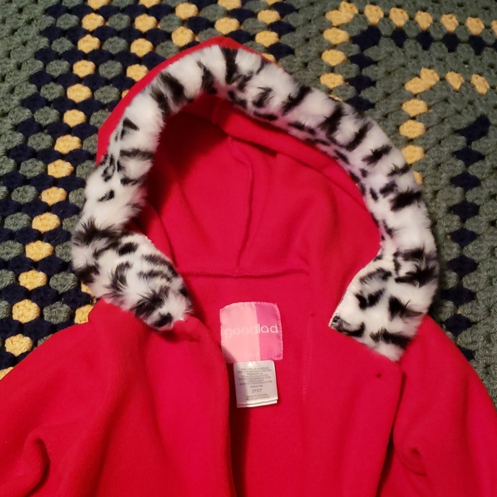 Cute Red swing jacket - Picture 3 of 4